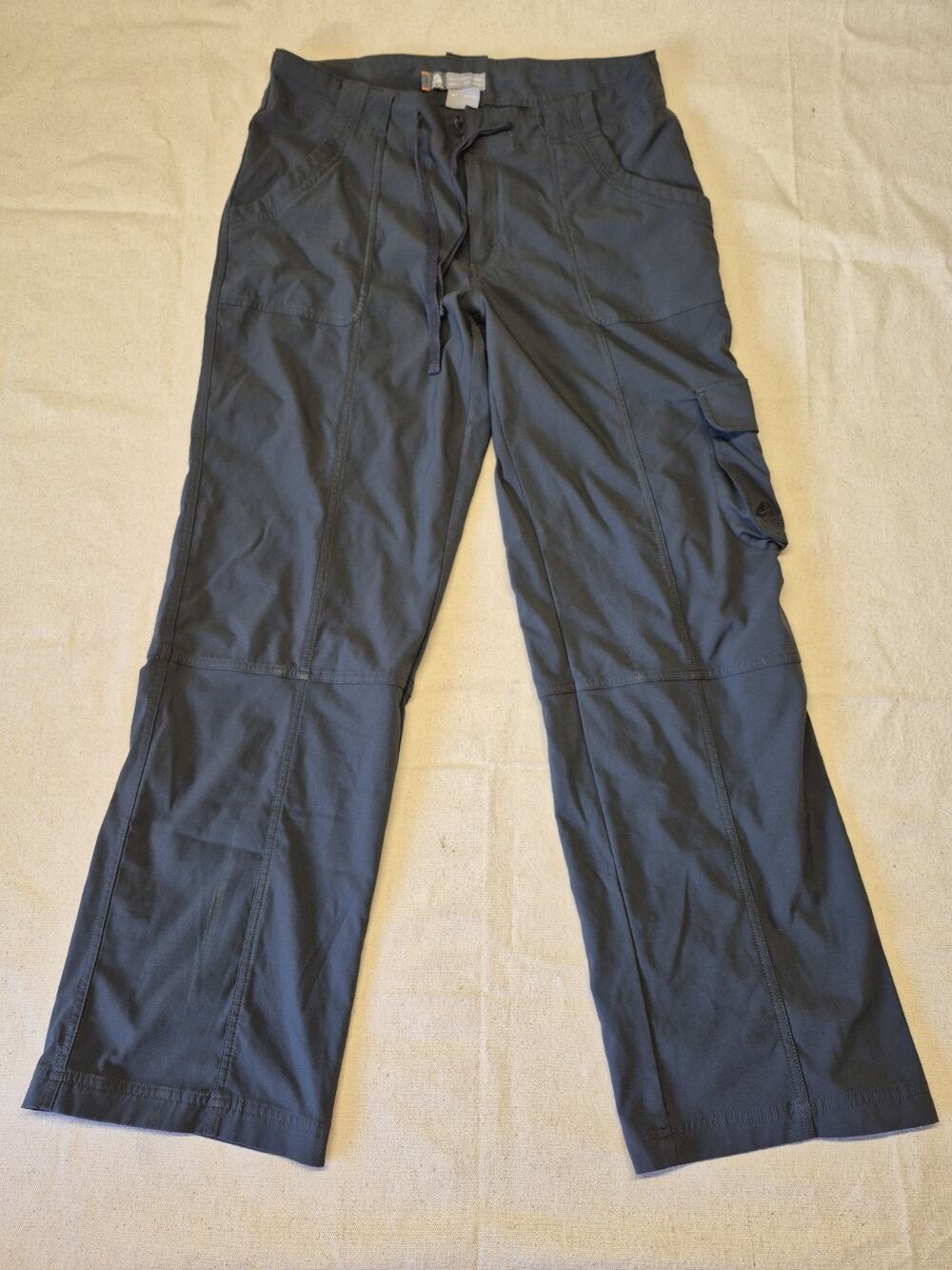 Nike ACG One Pocket Cargo Pants Scrubs Women's 10 Gray Stretch Camp Hiking